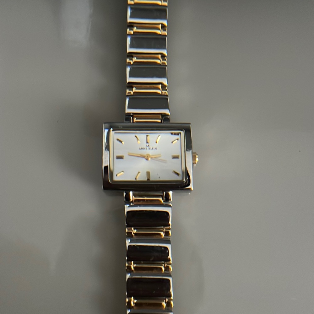 Anne Klein Vintage Rectangular Face Quartz Watch … - image 3